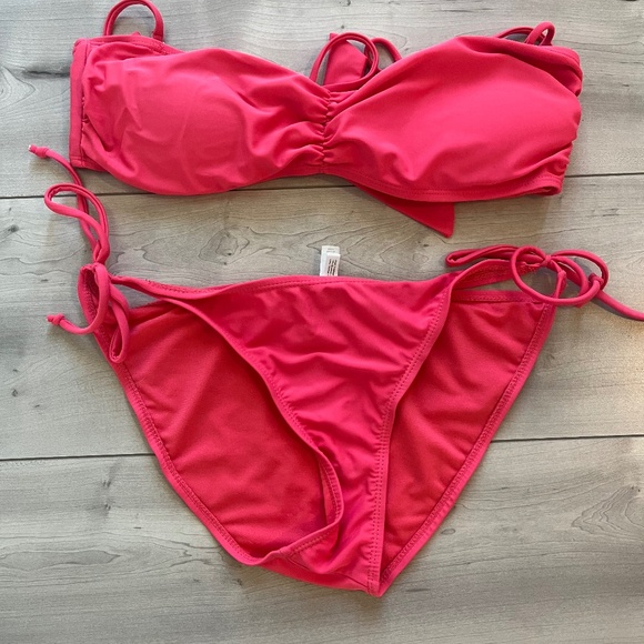 Large Pink Bikini Set Large - Picture 1 of 1